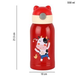 Toddy Hot & Cold Stainless Steel Kids Water Bottle, 550ml