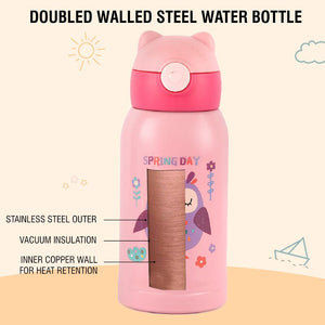 Toddy Hot & Cold Stainless Steel Kids Water Bottle, 550ml