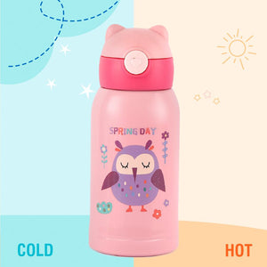 Toddy Hot & Cold Stainless Steel Kids Water Bottle, 550ml
