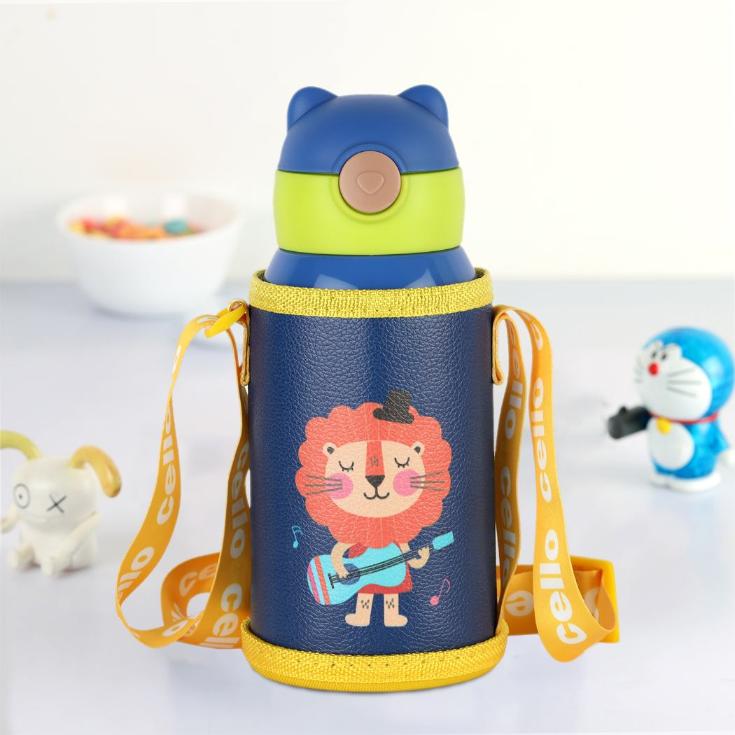 Toddy Hot & Cold Stainless Steel Kids Water Bottle, 550ml