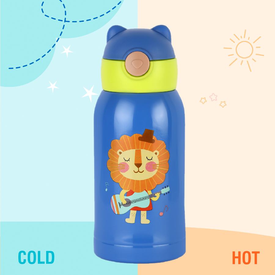 Toddy Hot & Cold Stainless Steel Kids Water Bottle, 550ml