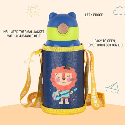 Toddy Hot & Cold Stainless Steel Kids Water Bottle, 550ml