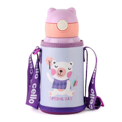 Toddy Hot & Cold Stainless Steel Kids Water Bottle, 550ml