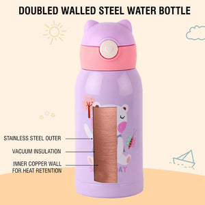 Toddy Hot & Cold Stainless Steel Kids Water Bottle, 550ml