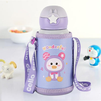 Lucky Hot & Cold Stainless Steel Kids Water Bottle, 500ml