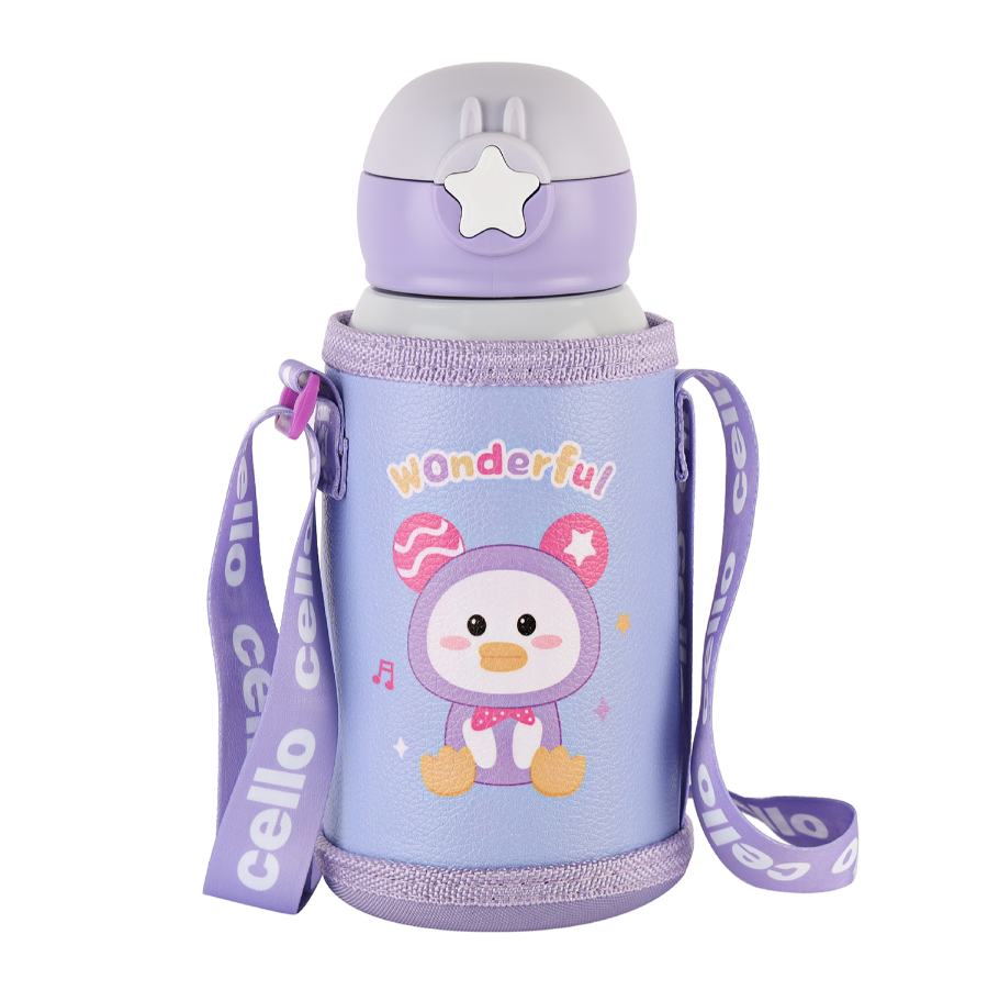 Lucky Hot & Cold Stainless Steel Kids Water Bottle, 500ml