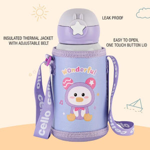 Lucky Hot & Cold Stainless Steel Kids Water Bottle, 500ml