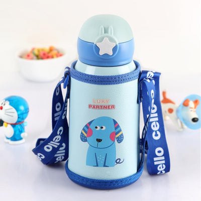 Lucky Hot & Cold Stainless Steel Kids Water Bottle, 500ml
