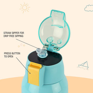 Kido Hot & Cold Stainless Steel Kids Water Bottle, 500ml