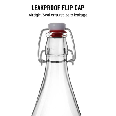 Aquaria Glass Water Bottle, 1000ml