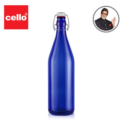 Aquaria Glass Water Bottle, 1000ml