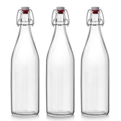 Aquaria Glass Water Bottle, 1000ml