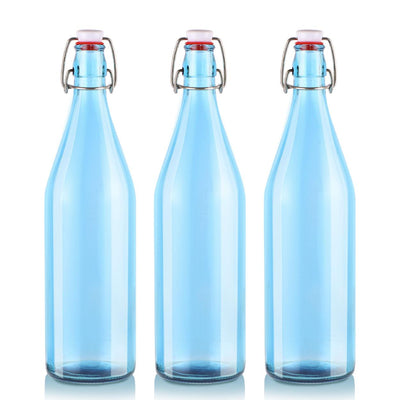 Aquaria Glass Water Bottle, 1000ml