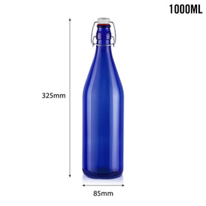 Aquaria Glass Water Bottle, 1000ml