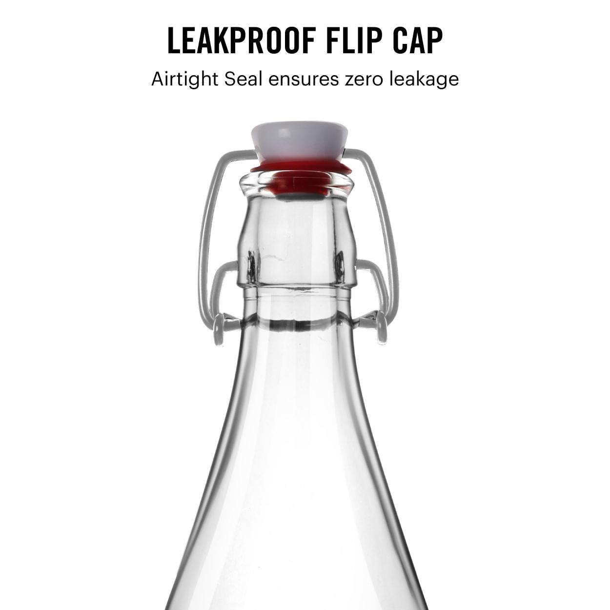 Aquaria Glass Water Bottle, 1000ml