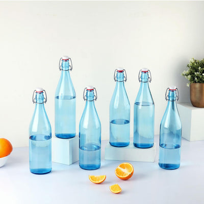 Aquaria Glass Water Bottle, 1000ml