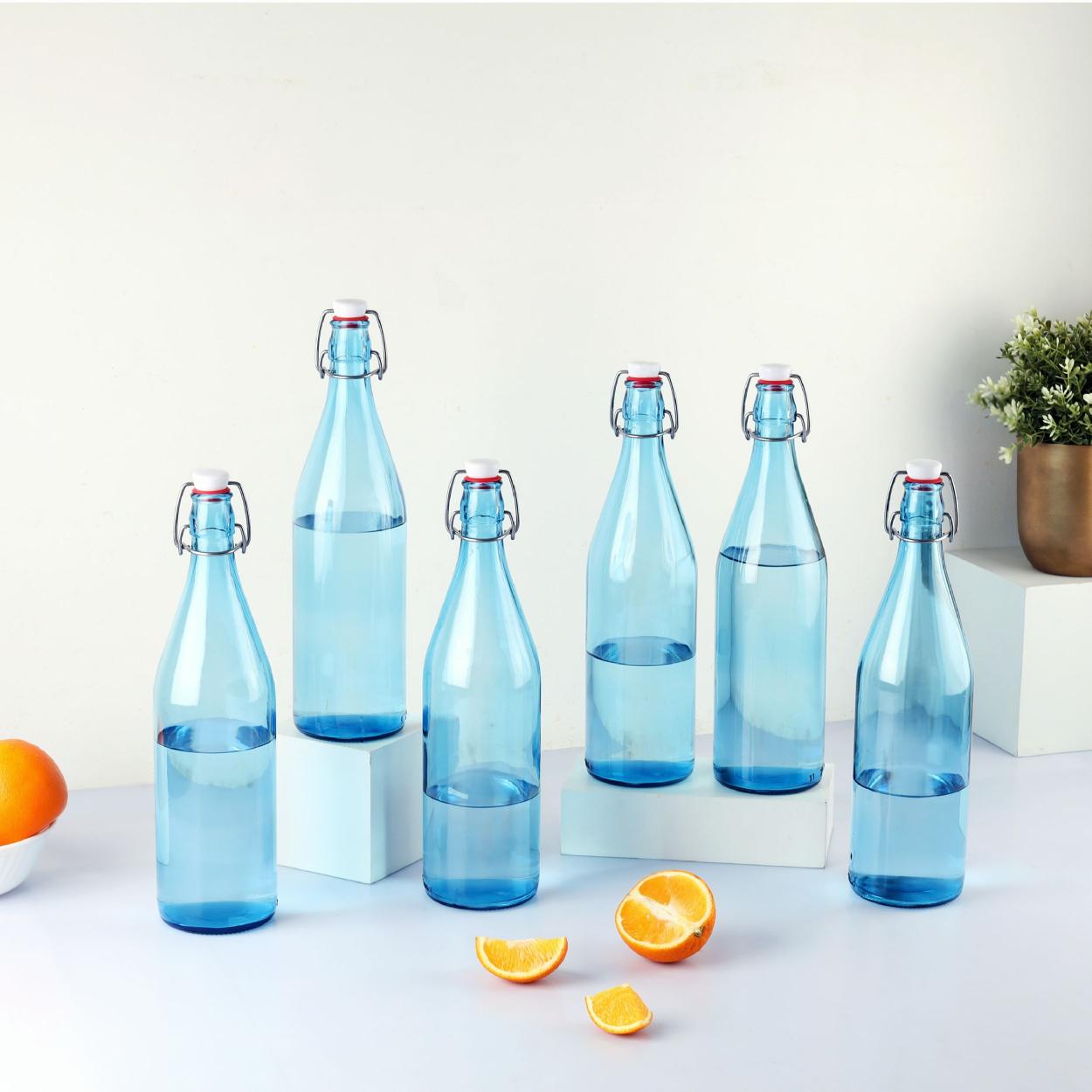 Aquaria Glass Water Bottle, 1000ml