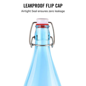 Aquaria Glass Water Bottle, 1000ml