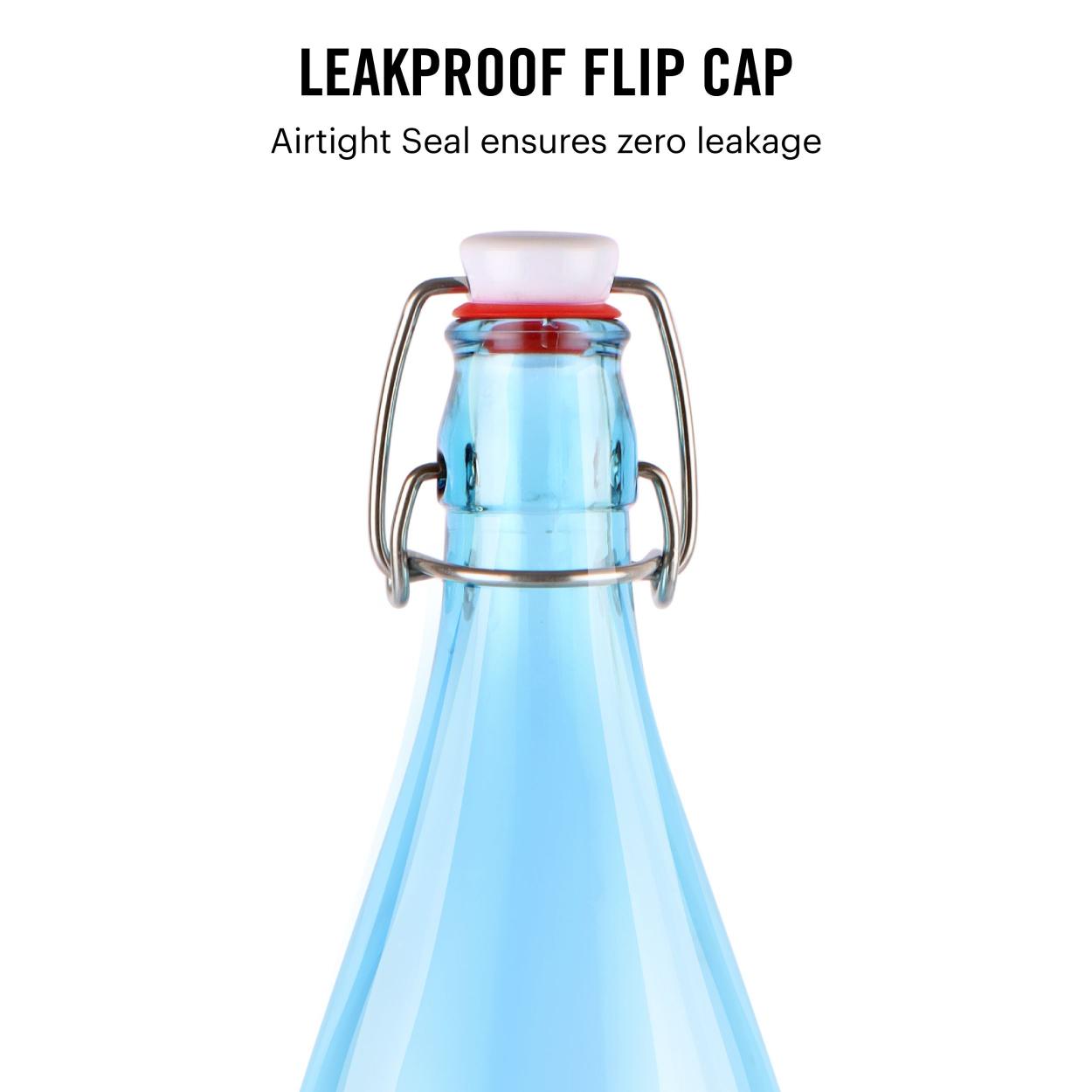 Aquaria Glass Water Bottle, 1000ml