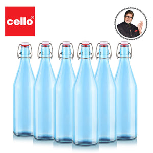 Aquaria Glass Water Bottle, 1000ml