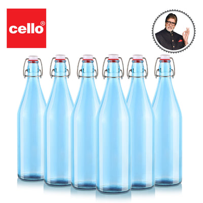 Aquaria Glass Water Bottle, 1000ml