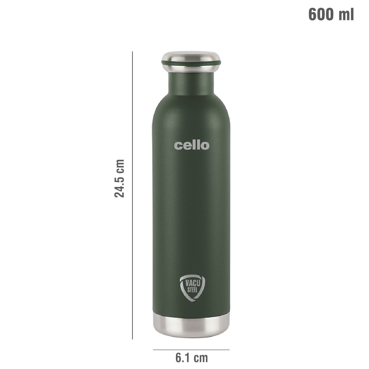 Duro Mac Flask, Vacusteel Water Bottle