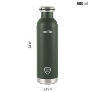 Duro Mac Flask, Vacusteel Water Bottle, 900ml