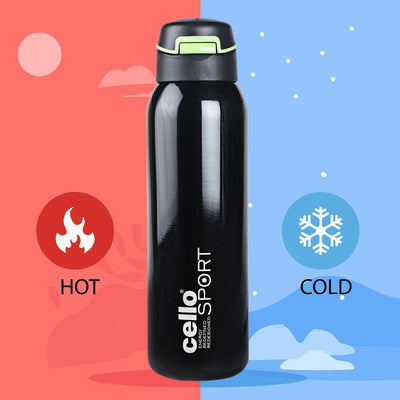 Gym Star Flask, Vacusteel Water Bottle, 650ml