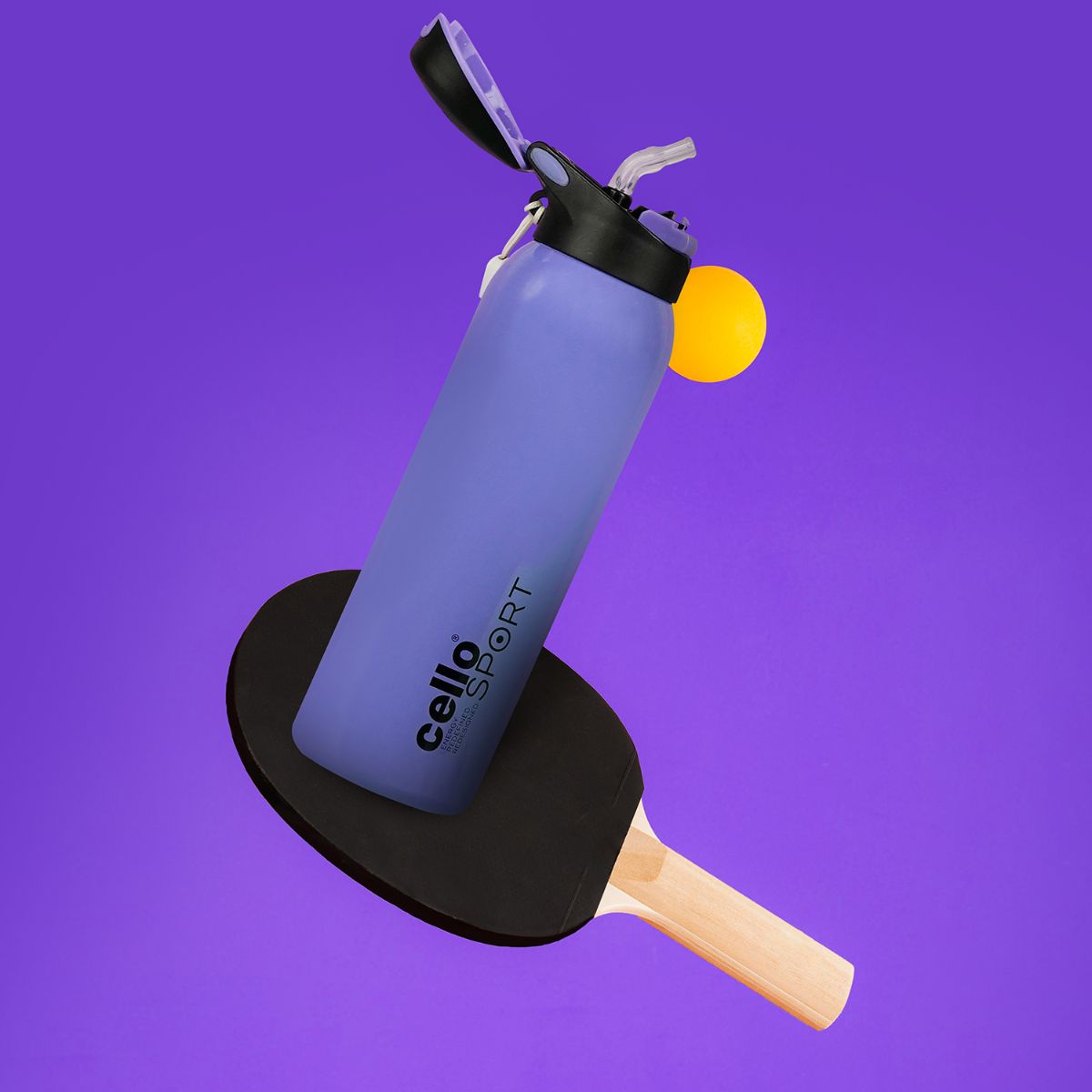Gym Star Flask, Vacusteel Water Bottle, 650ml