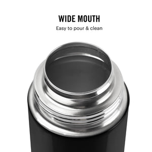 H2O Stainless Steel Water Bottle, 1000ml