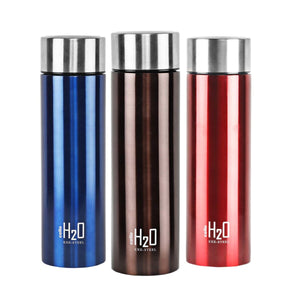 H2O Stainless Steel Water Bottle, 1000ml