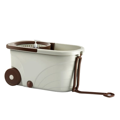 Kleeno Max Clean Deluxe Spin Mop Bucket with Soap Dispenser