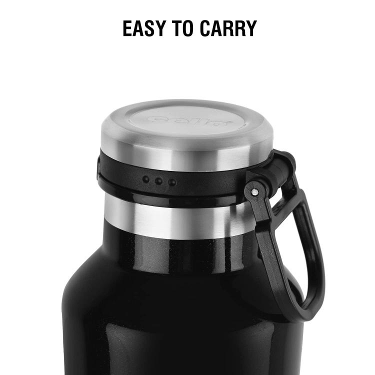 Duro One Touch Flask, Vacusteel Water Bottle 1000ml