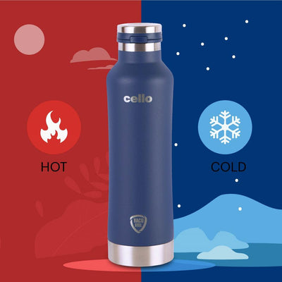 Duro One Touch Flask, Vacusteel Water Bottle 800ml