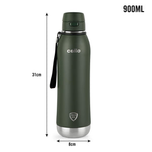 Duro Ace Flask, Vacusteel Water Bottle 900ml
