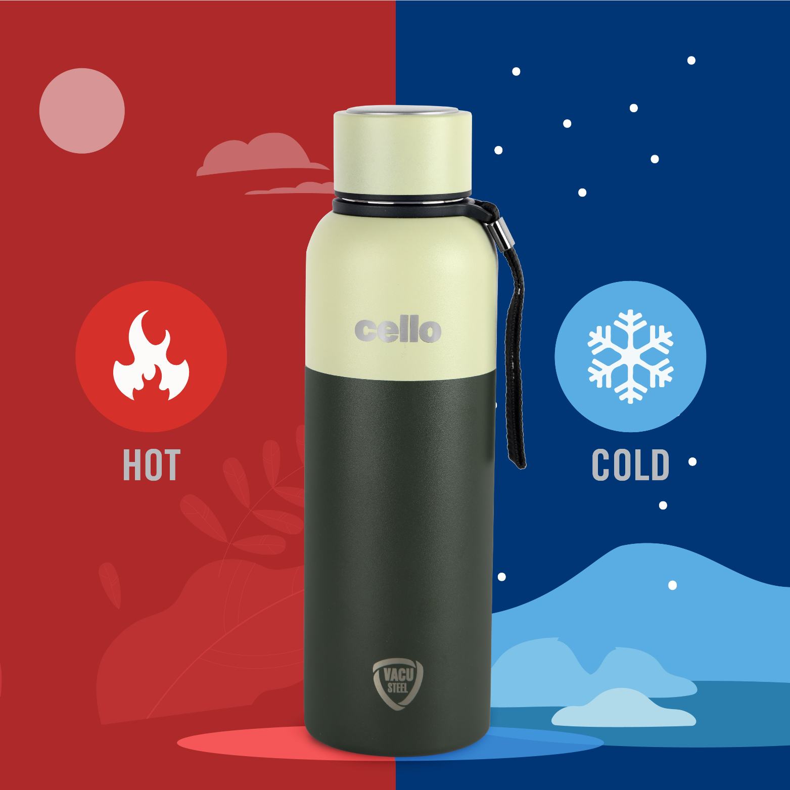 Neo Kent Flask, Vacusteel Water Bottle
