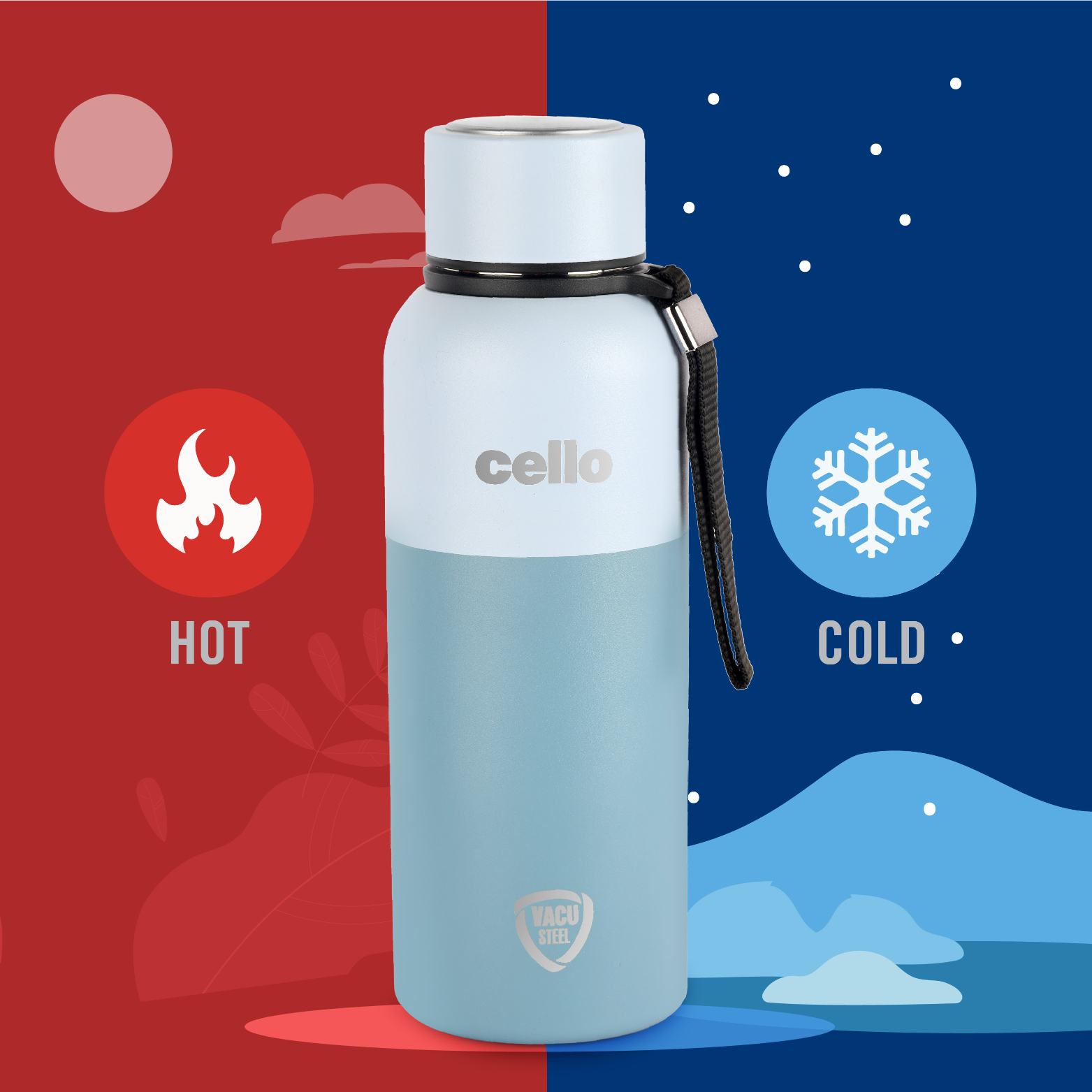 Neo Kent Flask, Vacusteel Water Bottle