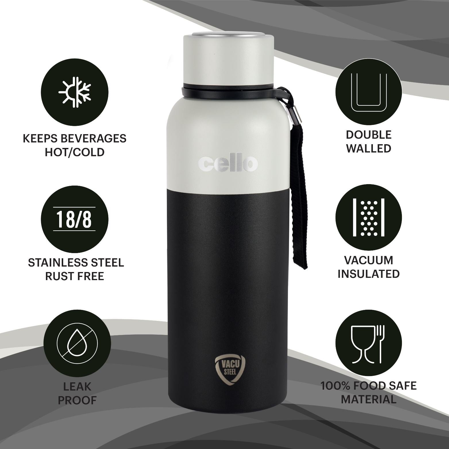 Neo Kent Flask, Vacusteel Water Bottle