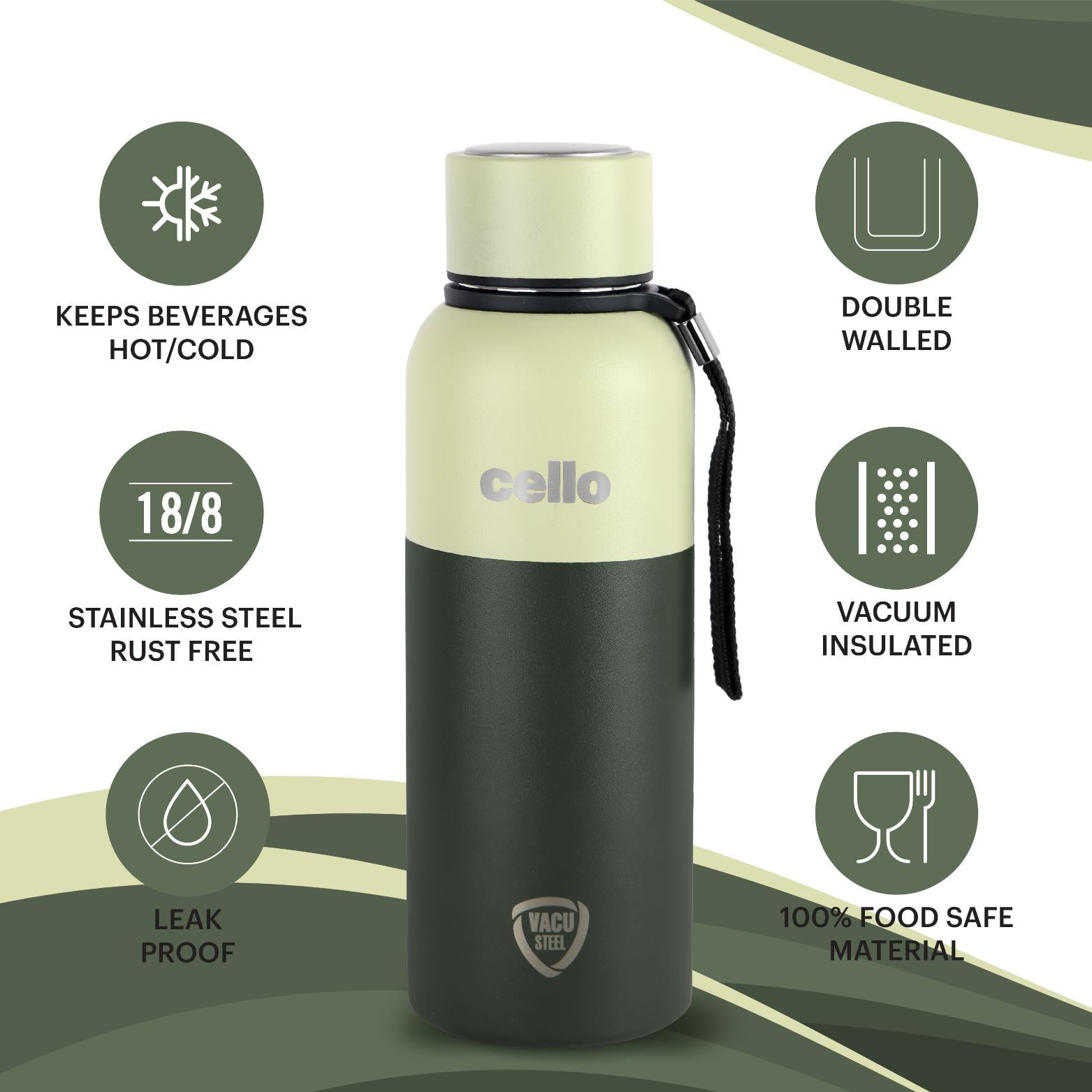 Neo Kent Flask, Vacusteel Water Bottle