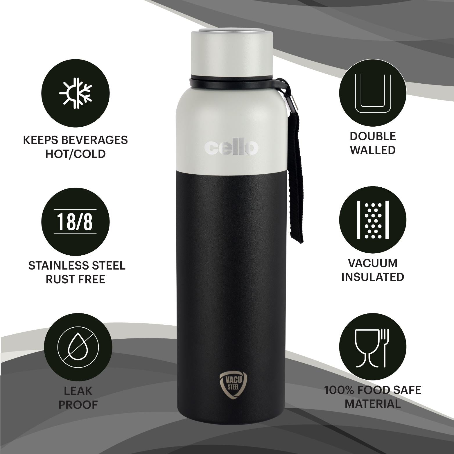 Neo Kent Flask, Vacusteel Water Bottle