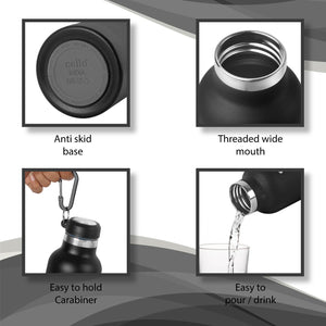 Duro Hector Flask, Vacusteel Water Bottle