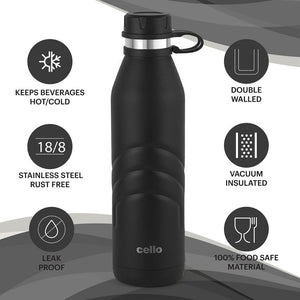 Duro Crown Flask, Vacusteel Water Bottle, 1000ml
