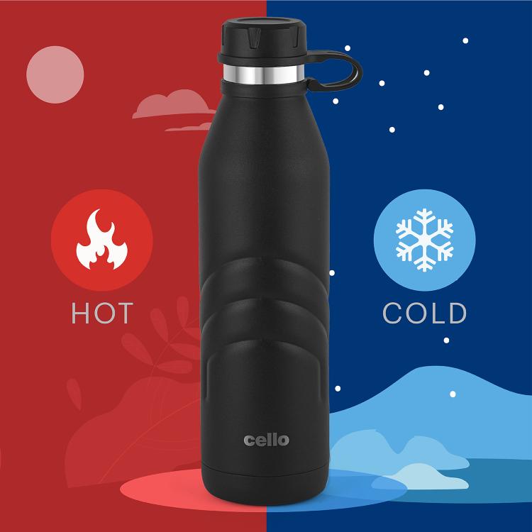 Duro Crown Flask, Vacusteel Water Bottle, 1000ml