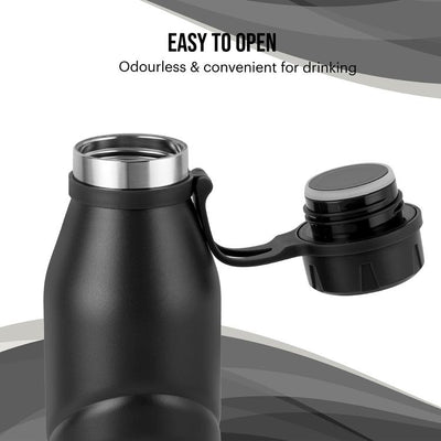 Duro Crown Flask, Vacusteel Water Bottle, 1000ml