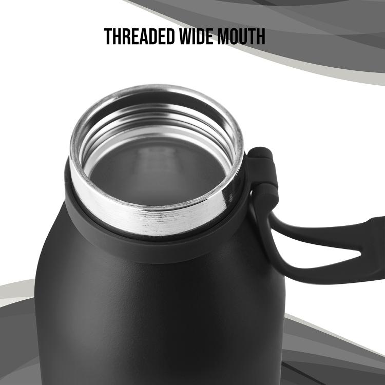 Duro Crown Flask, Vacusteel Water Bottle, 1000ml