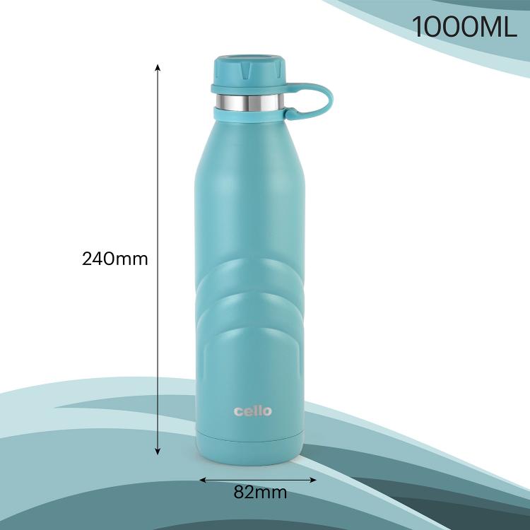 Duro Crown Flask, Vacusteel Water Bottle, 1000ml