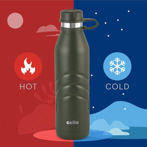Duro Crown Flask, Vacusteel Water Bottle, 1000ml