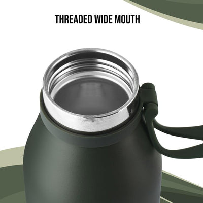 Duro Crown Flask, Vacusteel Water Bottle, 1000ml