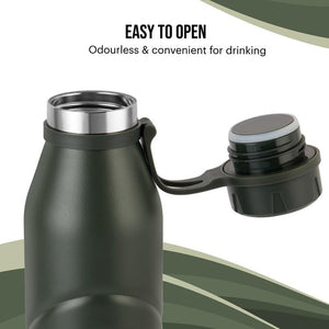 Duro Crown Flask, Vacusteel Water Bottle, 1000ml