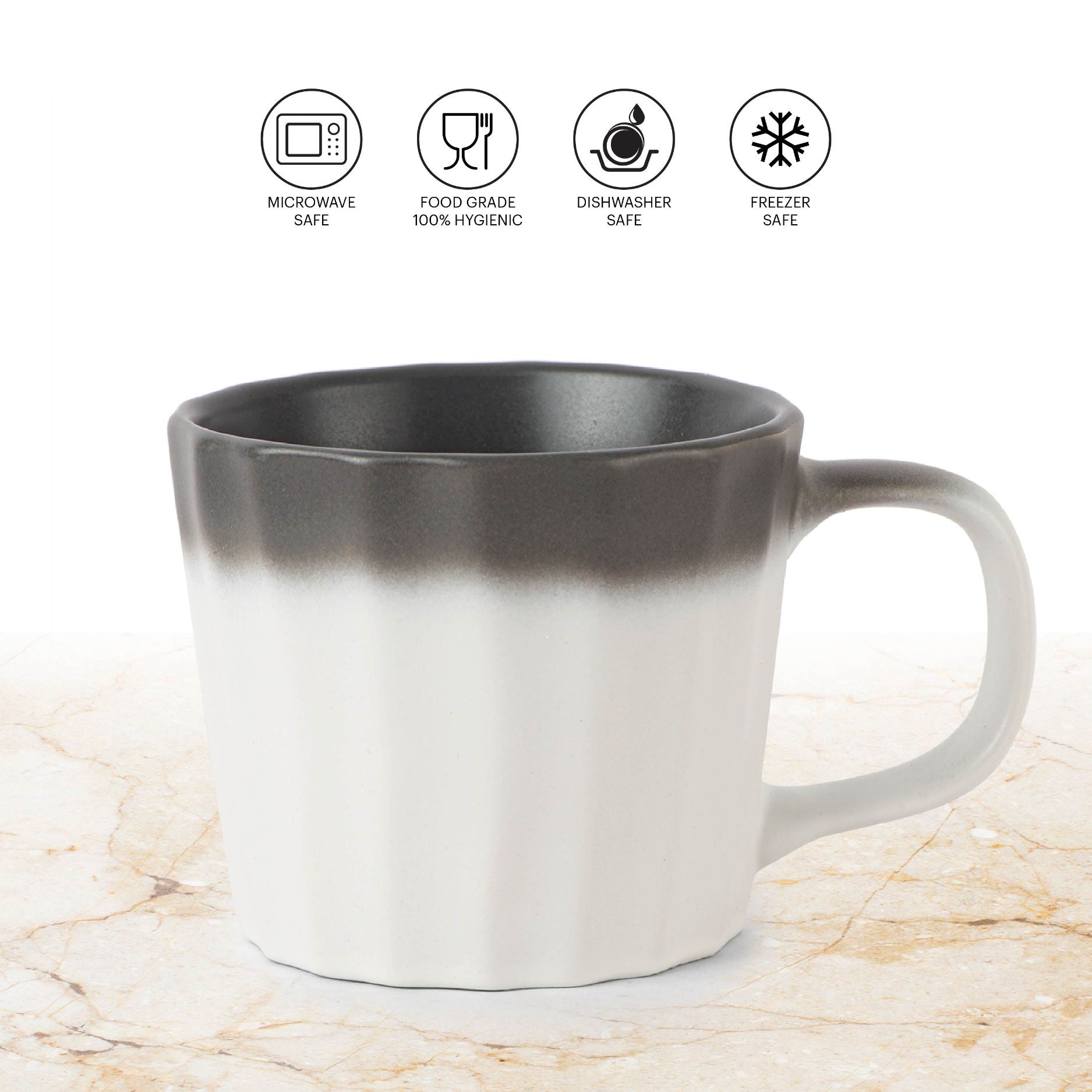 Retro 6 Pieces Ceramic Mug